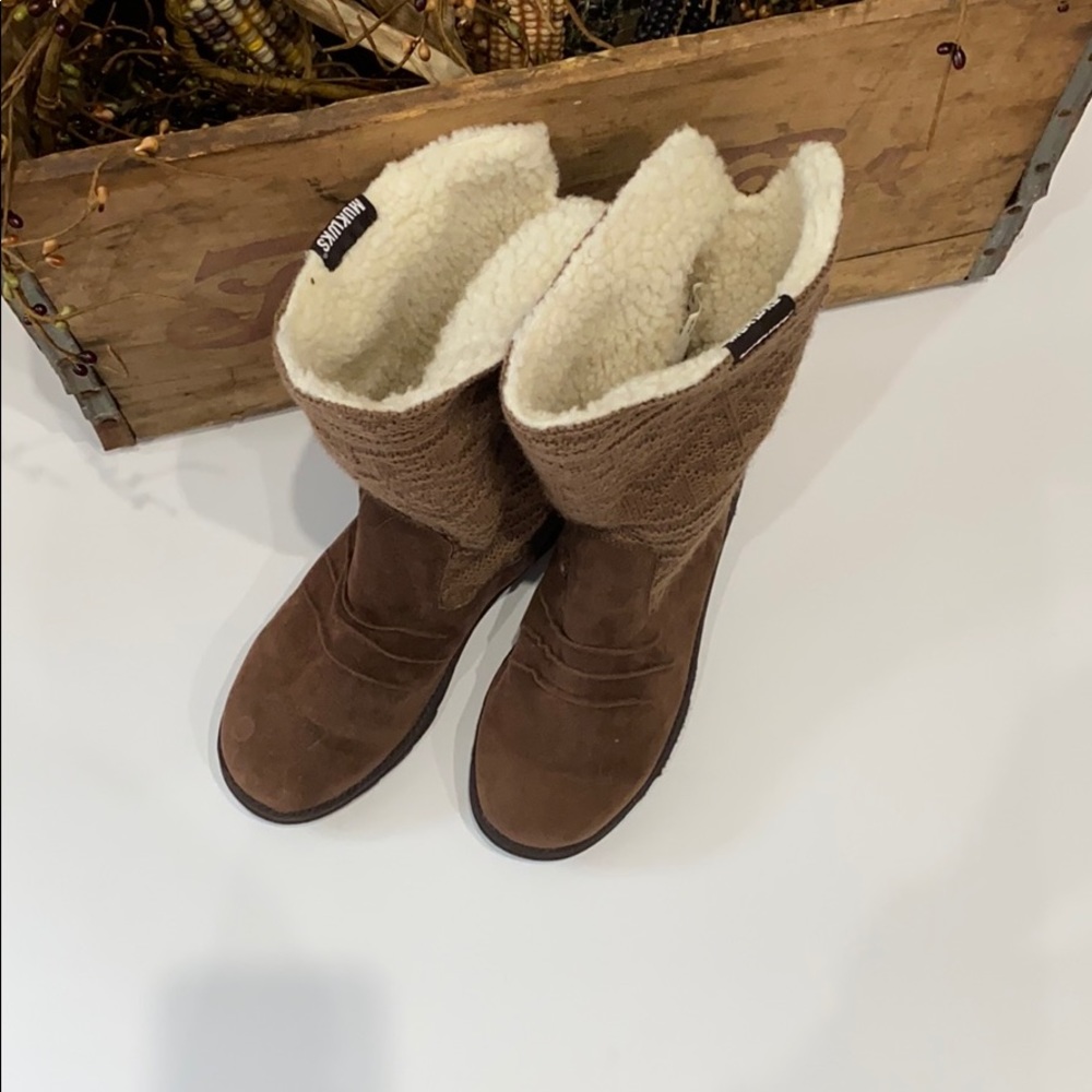 Muk Luks Knitted Boots
